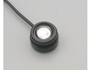24mm 12v 1.5W LED Bright Light - Green 